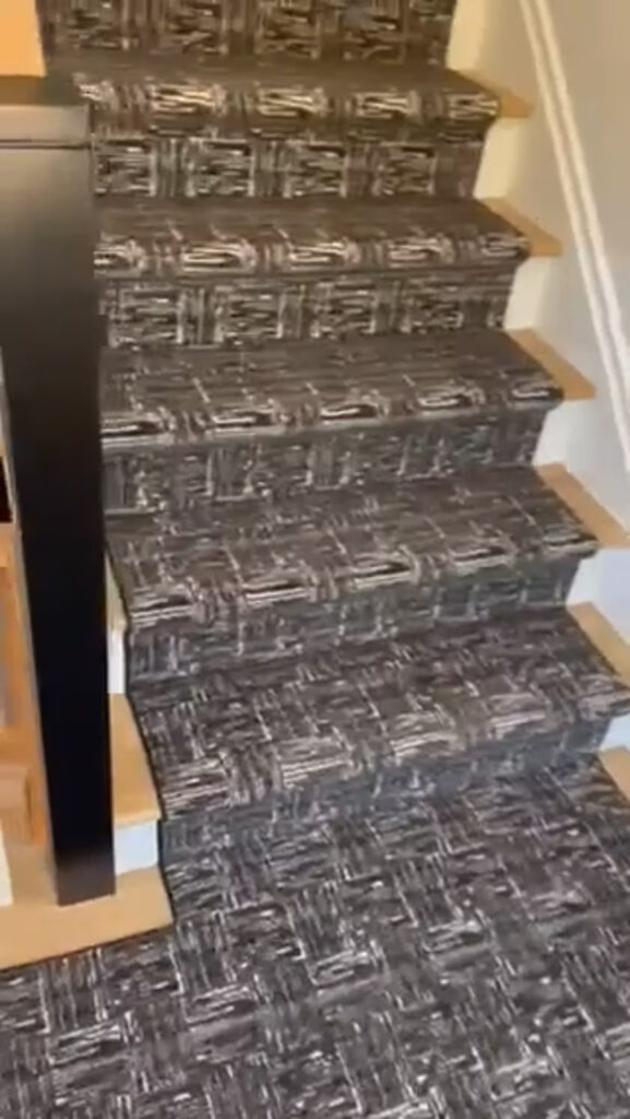 Stairs carpet flooring | JCB Interiors