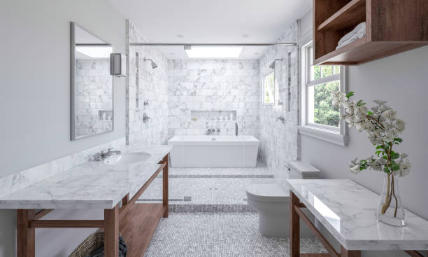 Bathroom natural Stone | JCB Interiors